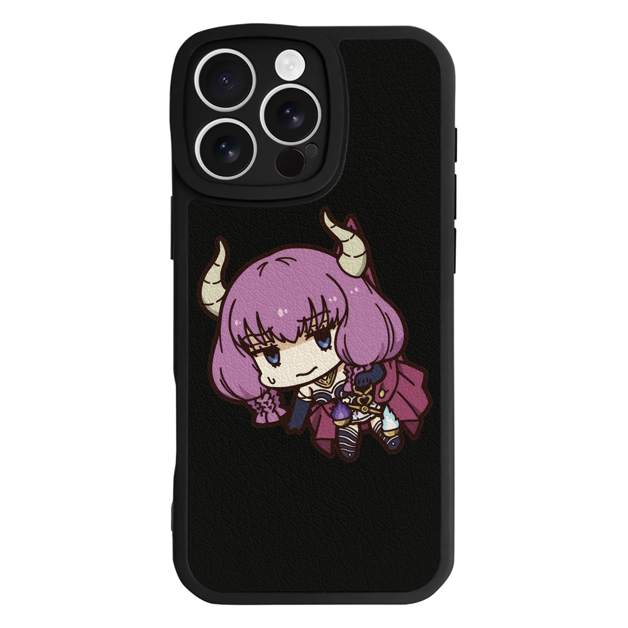 （画像用） 葬送のフリーレン Frieren 【iPhone 16シリーズ対応】シリコンスマホケース（レザー調） 材質：シリコン